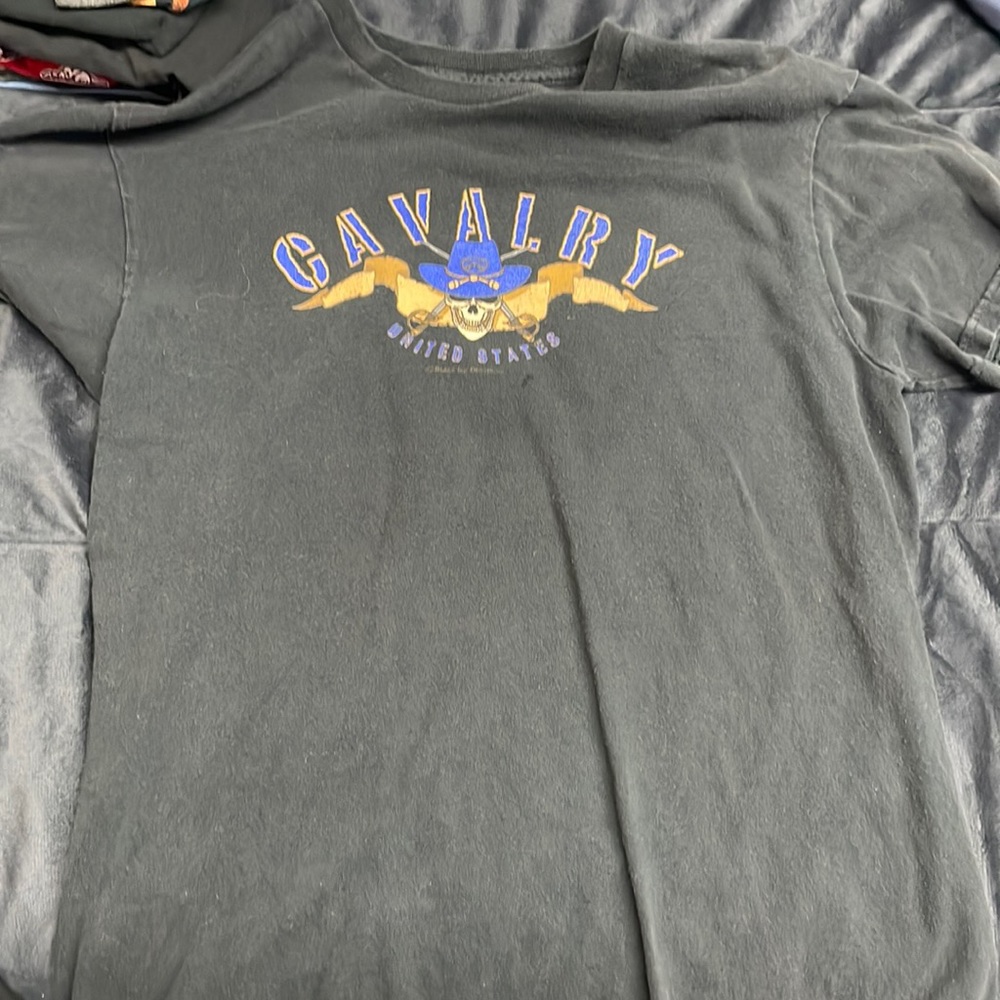 black inc US cavalary t shirt